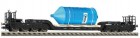 5299 Fleischmann 8-axled low-loader car with 2 brake platforms type SSt06